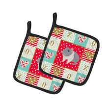 Load image into Gallery viewer, South African Hamster Love Pot Holders - Set of 2 - Heat-Resistant Kitchen Essentials CK5442PTHD