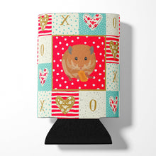 Load image into Gallery viewer, Teddy Bear Hamster Love Can or Bottle Hugger CK5444CC