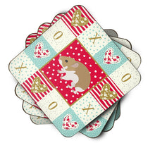 Load image into Gallery viewer, Turkish Hamster Love Coasters - Set of 4 Lightweight Foam, Absorbent Drink Coasters  CK5445FC