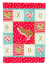 Load image into Gallery viewer, White Legged Hamster Love Garden Flag – Decorative Outdoor Yard Flag CK5446GF