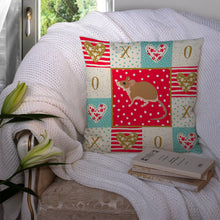 Load image into Gallery viewer, Spiny Mouse Love Throw Pillow - 14x14 Decorative Pillow – Art for Your Home &amp; Patio CK5453PW1414