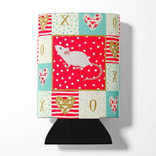 Load image into Gallery viewer, White Domestic Mouse Love Can or Bottle Hugger CK5454CC