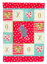 Load image into Gallery viewer, Blue Rat Love Flag Canvas House Size CK5457CHF