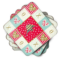 Load image into Gallery viewer, Angelfish Love Coasters - Set of 4 Lightweight Foam, Absorbent Drink Coasters  CK5465FC
