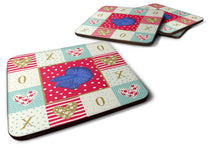 Load image into Gallery viewer, Delta Tail Betta Fish Love Coasters - Set of 4 Lightweight Foam, Absorbent Drink Coasters  CK5468FC