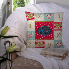 Load image into Gallery viewer, Emperor Angelfish Love Throw Pillow - 14x14 Decorative Pillow – Art for Your Home &amp; Patio CK5469PW1414