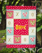 Load image into Gallery viewer, Bubble Eyed Goldfish Love Garden Flag - Outdoor Decorative Yard Flag CK5470GF