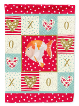 Load image into Gallery viewer, Lionhead Goldfish Love Flag Canvas House Size CK5474CHF
