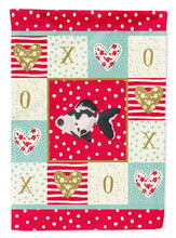 Load image into Gallery viewer, Telescope Eye Goldfish Love Flag Canvas House Size CK5480CHF