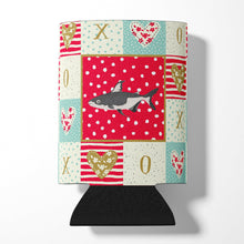 Load image into Gallery viewer, Iridescent Shark Love Can or Bottle Hugger CK5482CC