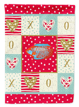 Load image into Gallery viewer, Dwarf Gourami Love Flag Canvas House Size CK5485CHF