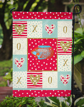 Load image into Gallery viewer, Dwarf Gourami Love Garden Flag - Outdoor Decorative Yard Flag CK5485GF