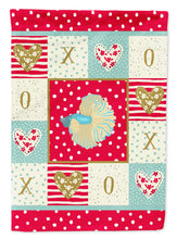 Load image into Gallery viewer, Elephant Ear Betta Love Flag Canvas House Size CK5486CHF