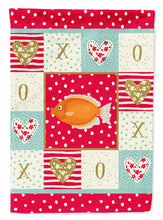 Load image into Gallery viewer, Kissing Gourami Love Garden Flag - Outdoor Decorative Yard Flag CK5488GF