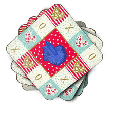 Load image into Gallery viewer, Super Delta Tail Betta Love Coasters - Set of 4 Lightweight Foam, Absorbent Drink Coasters  CK5493FC