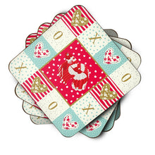 Load image into Gallery viewer, Veil Tail Betta Love Coasters - Set of 4 Lightweight Foam, Absorbent Drink Coasters  CK5494FC