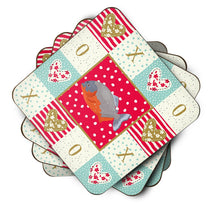 Load image into Gallery viewer, Piranha Love Coasters - Set of 4 Lightweight Foam, Absorbent Drink Coasters  CK5495FC