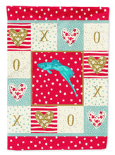 Load image into Gallery viewer, Sword Tail Guppy Love Flag Canvas House Size CK5498CHF