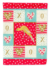 Load image into Gallery viewer, Belgian Hunchback Canary Love Flag Canvas House Size CK5500CHF