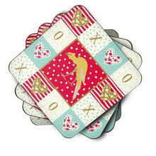 Load image into Gallery viewer, Belgian Hunchback Canary Love Coasters - Set of 4 Lightweight Foam, Absorbent Drink Coasters  CK5500FC