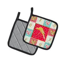 Load image into Gallery viewer, Belgian Hunchback Canary Love Pot Holders - Set of 2 - Heat-Resistant Kitchen Essentials CK5500PTHD