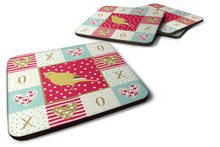 Load image into Gallery viewer, Border Canary Love Coasters - Set of 4 Lightweight Foam, Absorbent Drink Coasters  CK5501FC