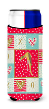 Load image into Gallery viewer, Jibso Canary Love   Hugger for slim cans CK5503MUK