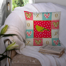 Load image into Gallery viewer, London Canary Love Throw Pillow - 14x14 Decorative Pillow – Art for Your Home &amp; Patio CK5505PW1414