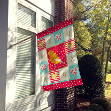Load image into Gallery viewer, Norwich Canary Love Flag Canvas House Size CK5506CHF