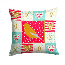 Load image into Gallery viewer, Norwich Canary Love Throw Pillow - 14x14 Decorative Pillow – Art for Your Home &amp; Patio CK5506PW1414