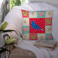 Load image into Gallery viewer, Bunting Love Throw Pillow - 14x14 Decorative Pillow – Art for Your Home &amp; Patio CK5510PW1414