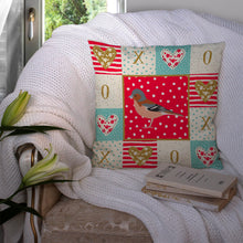 Load image into Gallery viewer, Finch Love Throw Pillow - 14x14 Decorative Pillow – Art for Your Home &amp; Patio CK5511PW1414