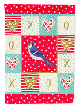 Load image into Gallery viewer, Jay Bird Love Flag Canvas House Size CK5513CHF