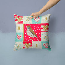 Load image into Gallery viewer, Thrush Love Throw Pillow - 14x14 Decorative Pillow – Art for Your Home &amp; Patio CK5516PW1414