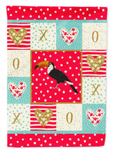 Load image into Gallery viewer, Toucan Love Garden Flag - Outdoor Decorative Yard Flag CK5517GF