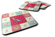 Load image into Gallery viewer, Cockatiel Love Coasters - Set of 4 Lightweight Foam, Absorbent Drink Coasters  CK5521FC
