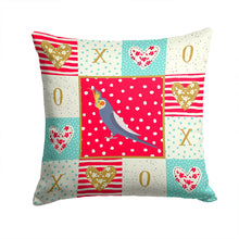 Load image into Gallery viewer, Cockatiel Love Throw Pillow - 14x14 Decorative Pillow – Art for Your Home &amp; Patio CK5521PW1414