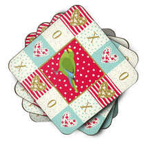 Load image into Gallery viewer, New Zealand Parakeet Love Coasters - Set of 4 Lightweight Foam, Absorbent Drink Coasters  CK5524FC