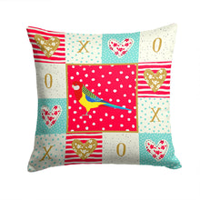 Load image into Gallery viewer, Rosella Love Throw Pillow - 14x14 Decorative Pillow – Art for Your Home &amp; Patio CK5526PW1414