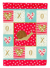 Load image into Gallery viewer, Garden Snail Garden Flag – Decorative Outdoor Yard Flag CK5527GF