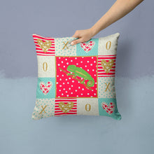 Load image into Gallery viewer, Chameleon Throw Pillow - 14x14 Decorative Pillow – Art for Your Home &amp; Patio CK5531PW1414