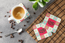 Load image into Gallery viewer, Snake Coasters - Set of 4 Lightweight Foam, Absorbent Drink Coasters  CK5535FC