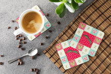 Load image into Gallery viewer, Newt Coasters - Set of 4 Lightweight Foam, Absorbent Drink Coasters  CK5537FC