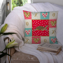 Load image into Gallery viewer, Pond Slider Turtle Throw Pillow - 14x14 Decorative Pillow – Art for Your Home &amp; Patio CK5538PW1414