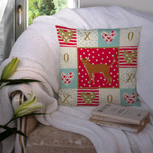 Load image into Gallery viewer, Red Abyssinian Cat Love Throw Pillow - 14x14 Decorative Pillow – Art for Your Home &amp; Patio CK5539PW1414