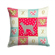 Load image into Gallery viewer, Blue Abyssinian Cat Love Throw Pillow - 14x14 Decorative Pillow – Art for Your Home &amp; Patio CK5541PW1414