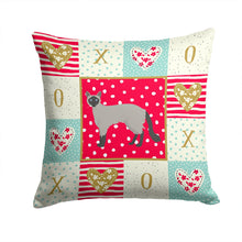 Load image into Gallery viewer, Balinese #1 Cat Love Throw Pillow - 14x14 Decorative Pillow – Art for Your Home &amp; Patio CK5558PW1414