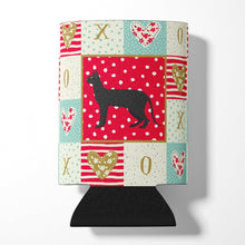 Load image into Gallery viewer, Black Cornish Rex Cat Love Can or Bottle Hugger CK5591CC