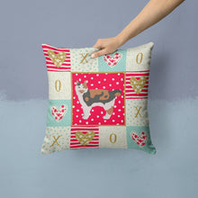 Load image into Gallery viewer, Cymric #2 Cat Love Throw Pillow - 14x14 Decorative Pillow – Art for Your Home &amp; Patio CK5594PW1414