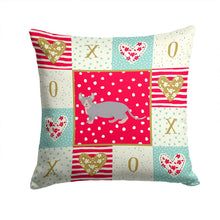 Load image into Gallery viewer, Dwelf #4 Cat Love Throw Pillow - 14x14 Decorative Pillow – Art for Your Home &amp; Patio CK5607PW1414
